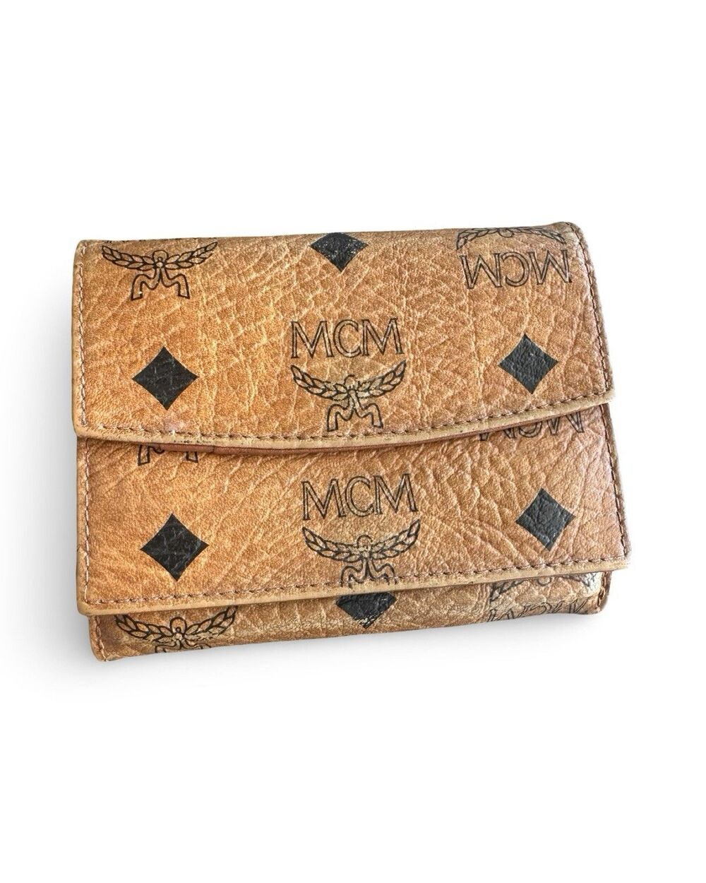 MCM Compact Wallet Unisex - Excellent Condition, Stylish Design Authentic
